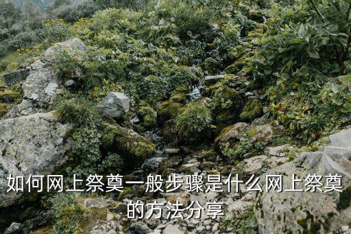 如何網(wǎng)上祭奠一般步驟是什么網(wǎng)上祭奠的方法分享