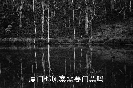 廈門椰風(fēng)寨需要門票嗎