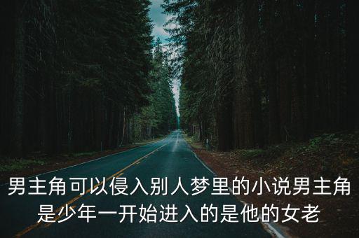 男主角可以侵入別人夢里的小說男主角是少年一開始進入的是他的女老