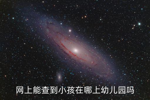 網(wǎng)上能查到小孩在哪上幼兒園嗎
