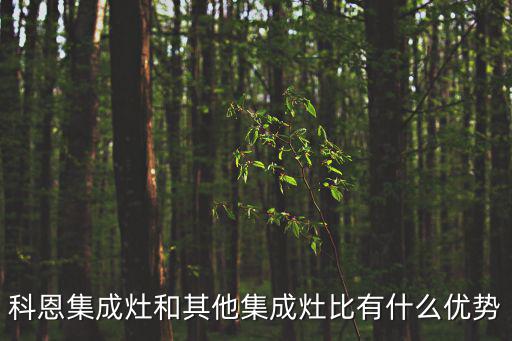 科恩集成灶和其他集成灶比有什么優勢