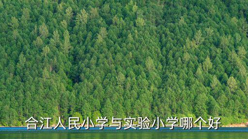 合江人民小學與實驗小學哪個好
