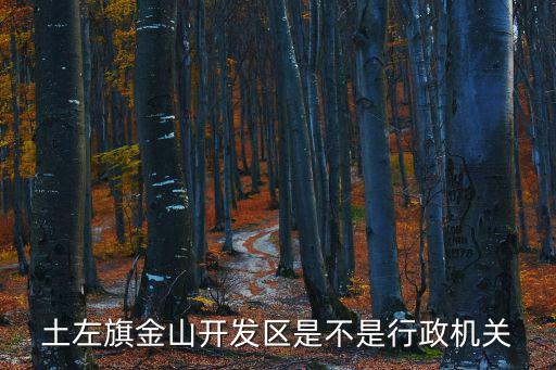 土左旗金山開發區是不是行政機關