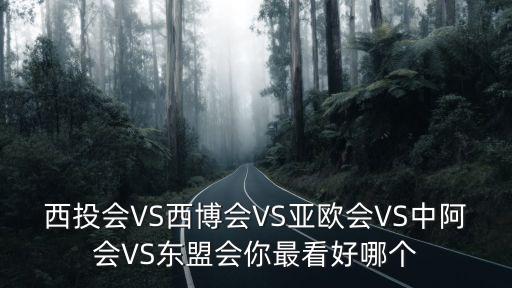 西投會VS西博會VS亞歐會VS中阿會VS東盟會你最看好哪個(gè)