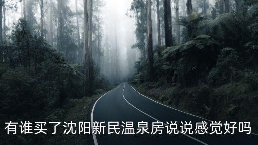 沈陽溫泉房，有誰買了沈陽新民溫泉房說說感覺好嗎
