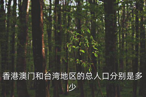 香港澳門臺灣，港澳臺是指哪個地區