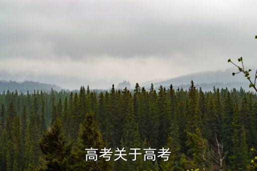 高考關于高考
