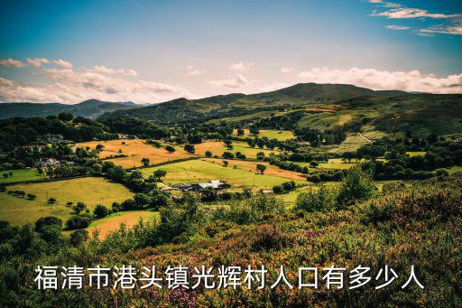 福清市港頭鎮光輝村人口有多少人