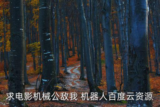 求電影機(jī)械公敵我 機(jī)器人百度云資源