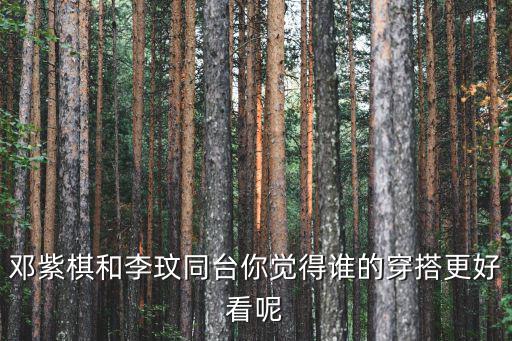 鄧紫棋和李玟同臺(tái)你覺得誰(shuí)的穿搭更好看呢