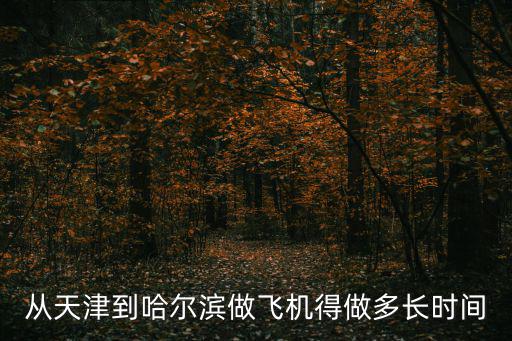天津到哈爾濱飛機，從天津到哈爾濱做飛機得做多長時間