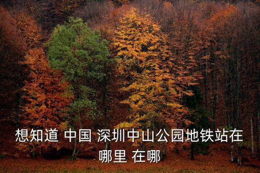 中山公園地鐵站，c從中山公園坐地鐵幾號線到