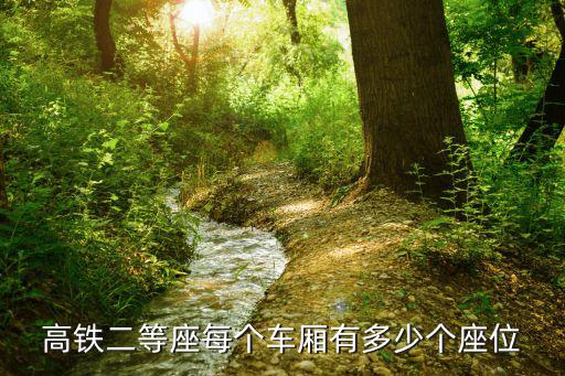 高鐵二等座車廂座位圖，如何辨識動車二等座的靠窗位置