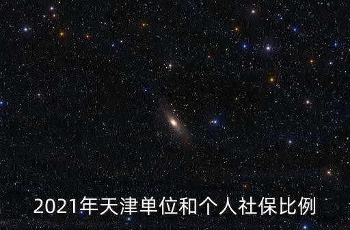2021年天津單位和個人社保比例