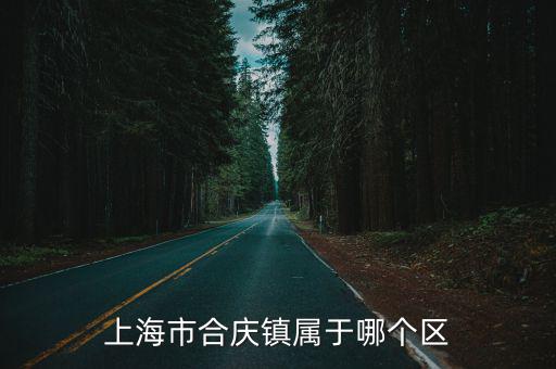 和慶鎮，合慶鎮在浦東的什么位置