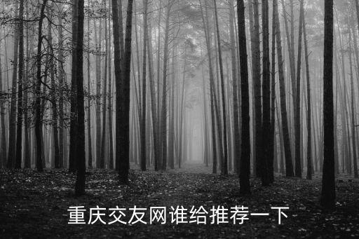 重慶交友網(wǎng)誰(shuí)給推薦一下