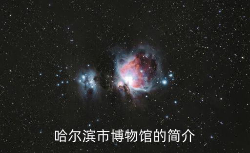哈爾濱市博物館的簡介