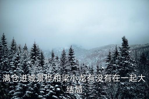 滿倉(cāng)進(jìn)城大結(jié)局，滿倉(cāng)進(jìn)城景樺和梁小龍有沒(méi)有在一起大結(jié)局