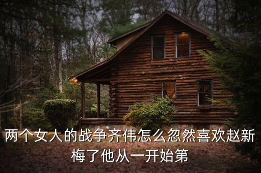 兩個女人的戰爭齊偉怎么忽然喜歡趙新梅了他從一開始第