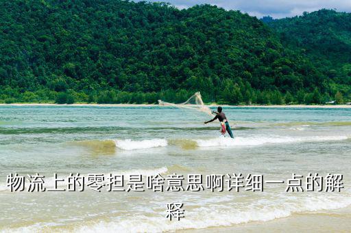 物流上的零擔(dān)是啥意思啊詳細(xì)一點的解釋