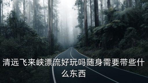 清遠飛來峽漂流好玩嗎隨身需要帶些什么東西