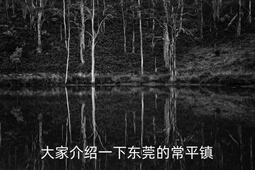 大家介紹一下東莞的常平鎮(zhèn)