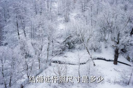 結婚證件照尺寸是多少