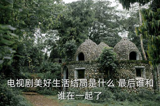 美好生活電視劇，電視劇美好生活導演是誰