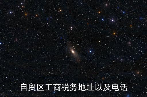 自貿(mào)區(qū)工商稅務地址以及電話