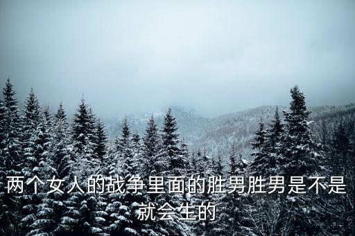 兩個女人的戰爭里面的勝男勝男是不是就會生的