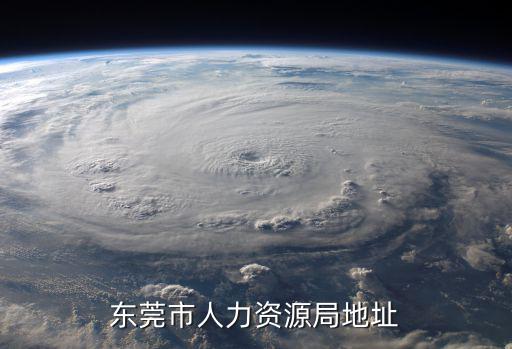 東莞市人力資源局地址
