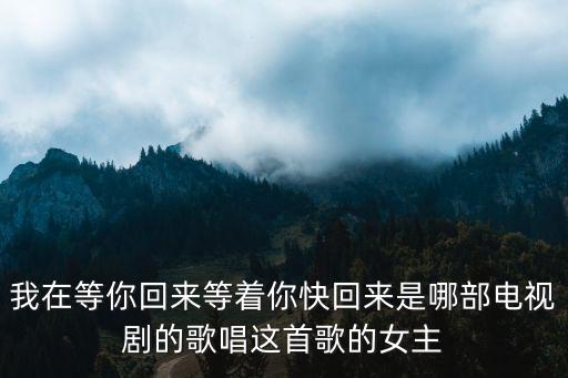 我在等你回家劇情介紹，我在等你回來等著你快回來是哪部電視劇的歌唱這首歌的女主