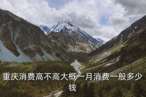 重慶消費，重慶消費排名全國消費第幾