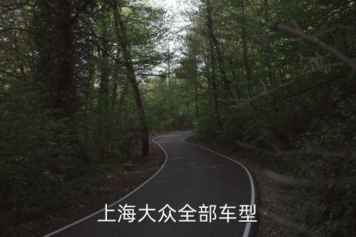 上海大眾全部車型
