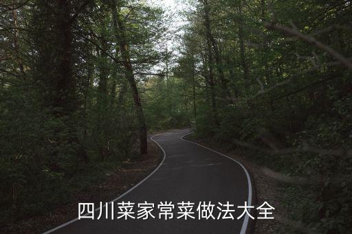 四川菜家常菜做法大全