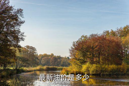 最新油價是多少