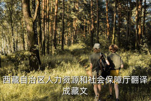 西藏自治區(qū)人力資源和社會保障廳翻譯成藏文