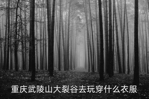 重慶武陵山大裂谷，重慶武陵山大裂谷門票是多少節(jié)假日有沒有優(yōu)惠