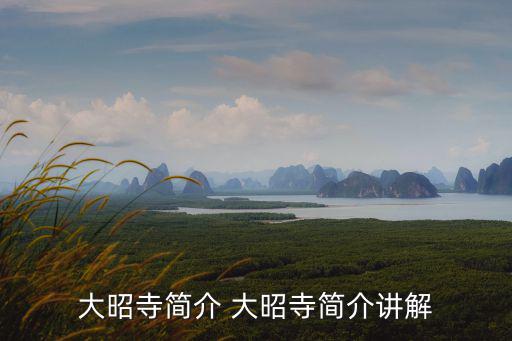 大昭寺簡介 大昭寺簡介講解