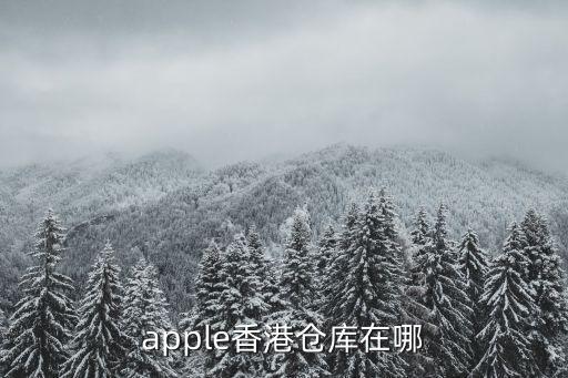 apple香港倉(cāng)庫(kù)在哪