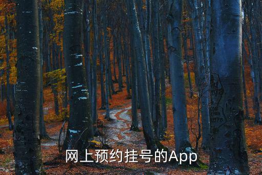 網(wǎng)上預(yù)約掛號的App