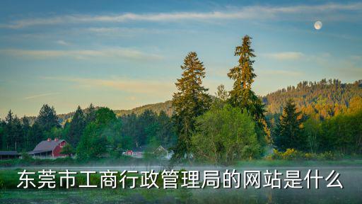 東莞市工商行政管理局的網(wǎng)站是什么
