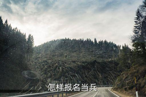 怎樣報(bào)名當(dāng)兵
