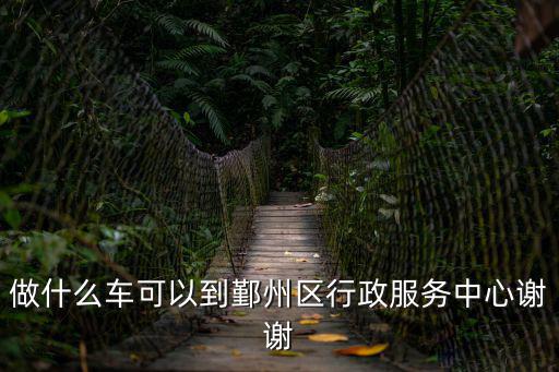 做什么車可以到鄞州區(qū)行政服務中心謝謝