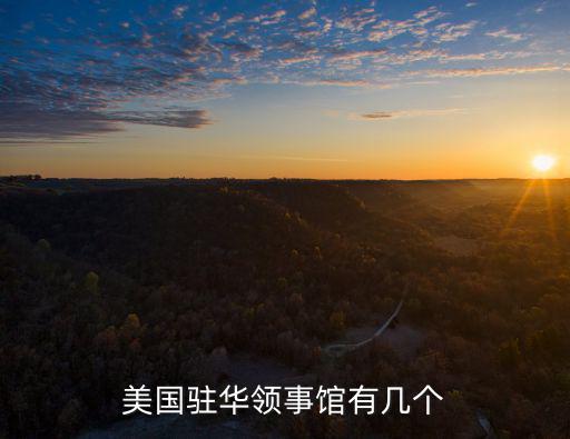 美國駐華領事館有幾個