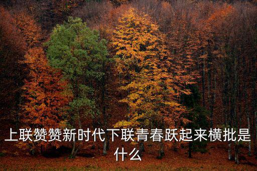 上聯贊贊新時代下聯青春躍起來橫批是什么