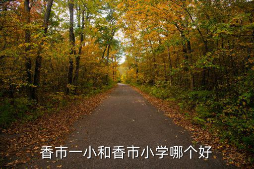 香市一小和香市小學哪個好