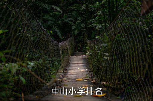 中山小學排名