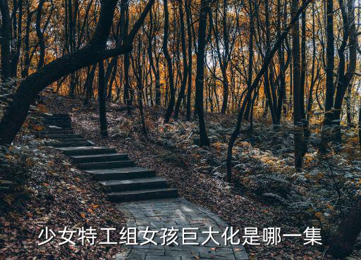 少女特工組女孩巨大化是哪一集