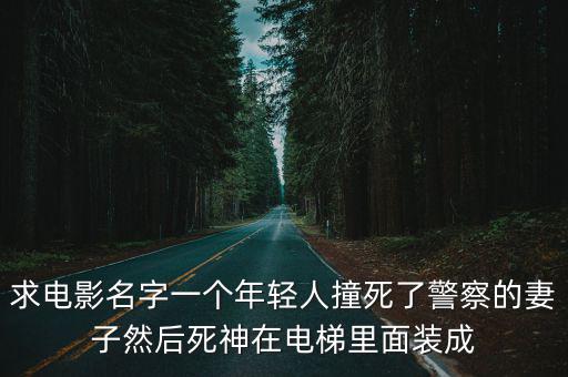 求電影名字一個年輕人撞死了警察的妻子然后死神在電梯里面裝成